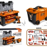 Dílenská sada pro malé kutily v kufříku na kolečkách