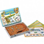 Školička 3 společenská hra na baterie