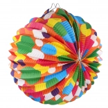 Papírový lampion koule 25 cm