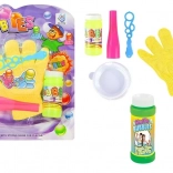 Magická rukavice na bubliny – sada pro chytání a žonglování s mýdlovými bublinami