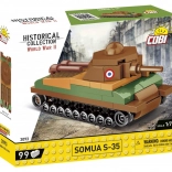 Stavebnice COBI Historical Collection Somua S-35 1:72
