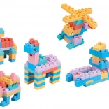 Sada měkkých stavebnicových kostek 100 ks