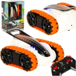 Rc pásový terénní vůz REVOLT BIOTRAX, 2.4 GHz, LED, červený