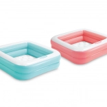 Nafukovací čtvercový dětský bazének 86 × 86 cm s měkkým dnem