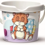 Androni kyblík na písek hravá kočička 13 cm
