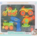 Šroubovací sada Dopravní prostředky pro děti