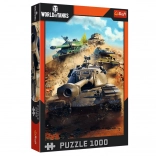 Puzzle 1000 dílků WORLD OF TANKS: tanky v boji Trefl