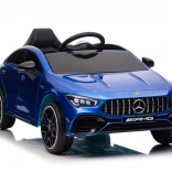 Jezdící auto na baterii Mercedes CLA 45s AMG modré 4x4