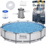 Bestway Steel Pro Max bazén 6,473L 366x76 cm s čerpadlem a filtrem