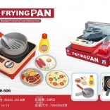 Dřevěná dětská kuchyňka s příslušenstvím