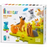 Hey Clay: Příběh psů - sada modelovacích hmot