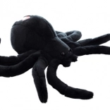 Plyšový pavouk Černá vdova 23 cm