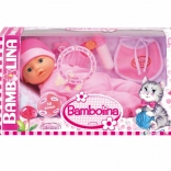 Panenka Bambolina Flora mluvící 50 českých slov, 40 cm