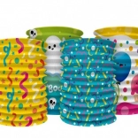 Barevný papírový lampion válec 15 cm