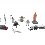 Sada kosmonautů a vesmírných dopravních prostředků