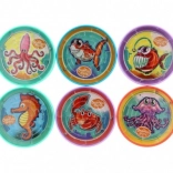 Kuličkový labyrint Mořský svět – kapesní balanční hra (mix motivů)