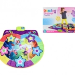 Taneční hudební koberec na baterie pro děti