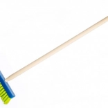 Teddies modré koště s dřevěnou násadou 80 cm