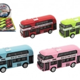 Patrový autobus kovový na zpětné natažení