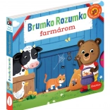 BRUMKO ROZUMKO – farmář: leporelo s posuvnými prvky