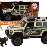 Terenní lovecké auto Světla Zvuky Béžové