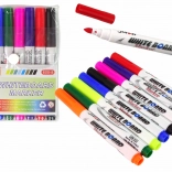 Magické vodní fixy – 8 barev pro kreslení na vodě, skle a tabulích