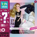 Panenka Emily Fashion černá