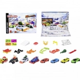 Majorette adventní kalendář 2024 s autíčky 1:64