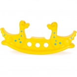 Woopie víceosobový houpací dinosaurus žlutý