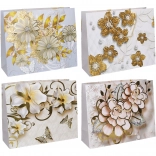 Dárková papírová taška L 38 × 32 × 12 cm – celoroční motivy