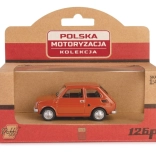 Model auta FIAT 126p PRL hnědý 1:43