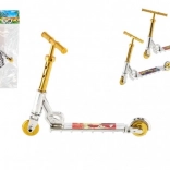 Mini prstová koloběžka plastová 10 cm s různými barvami