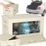 Kempingová úložná krabice 25L světle šedá