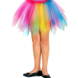 Barevná sukýnka pro panenky 30 cm