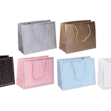 Dárková taška 32 × 26 × 10 cm, celoroční, 6 barev