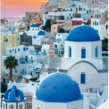 Puzzle CLEMENTONI Santorini 1000 dílků