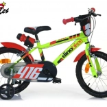 Dětské kolo Dino Bikes 16" zeleno‑černé