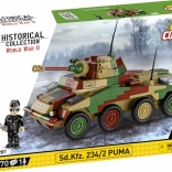 Stavebnice obrněného vozu Sd.Kfz. 234/2 Puma 1:35 (COBI)