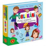 Psaní s magnety - oblékání