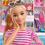 Puzzle 100 dílků Poznej BARBIE