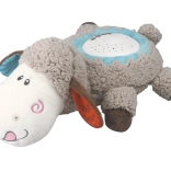 Projektorová plyšová ovečka s hudbou 35 cm