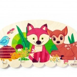 Hess věšák Lesní zvířátka