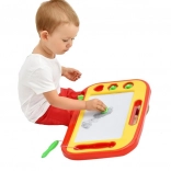 Magnetická kreslicí tabulka s magnetickým perem a razítky