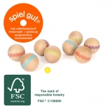 Dřevěný Pétanque pro Děti a Dospělé