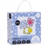 Gagagu vzdělávací puzzle s kolečkem