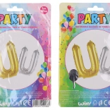 Nafukovací balónek - písmeno U