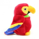 Plyšový papoušek 15 cm