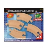 Maxim krátké kruhové koleje – sada 4 ks