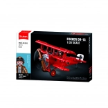Sluban Model Bricks Trojplošník Fokker DR-1
