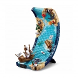 Sluban Kolumbova výprava – kreativní stavebnice vlny s lodí